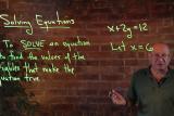 Solving Equations
