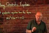 An Introduction to Quadratic Equations